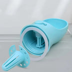 2-in-1 Travel Portable Dog Water Bottle with Food Storage Container