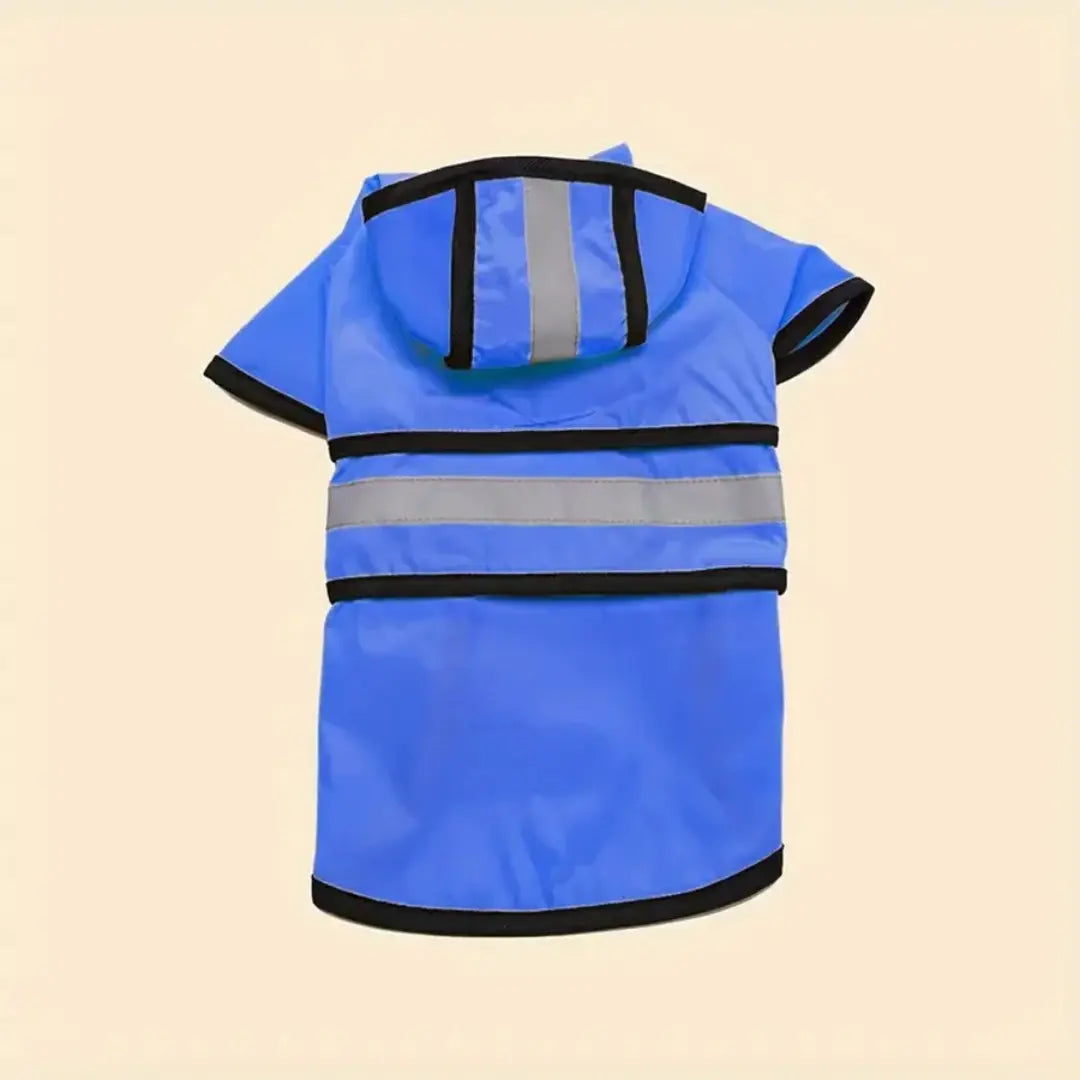 Adjustable Dog Raincoat for Small & Large Dogs, Waterproof Hooded Windproof Coat