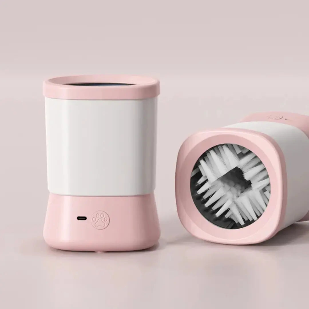 Automatic Dog Paw Cleaner with Soft Bristles, Electric Pet Washer