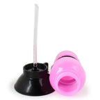 Compact Travel Portable Dog Water Bottle with 550ml Capacity & Foldable Bowl