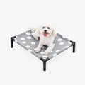 Cooling Mesh Elevated Pet Bed with Raised Frame for Dogs & Cats