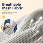 Crossbody Pet Sling Carrier for Small Dogs & Cats, Breathable Hands-Free Shoulder Bag