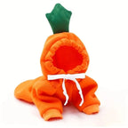 Cute Dog Clothes for Small Dogs, Warm Fleece Animal & Fruit Hoodie Costume