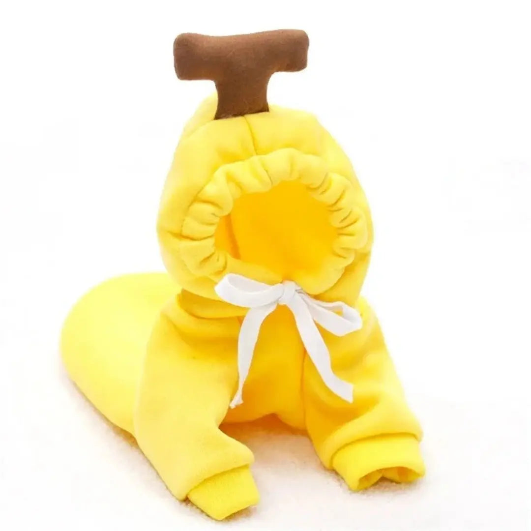 Cute Dog Clothes for Small Dogs, Warm Fleece Animal & Fruit Hoodie Costume