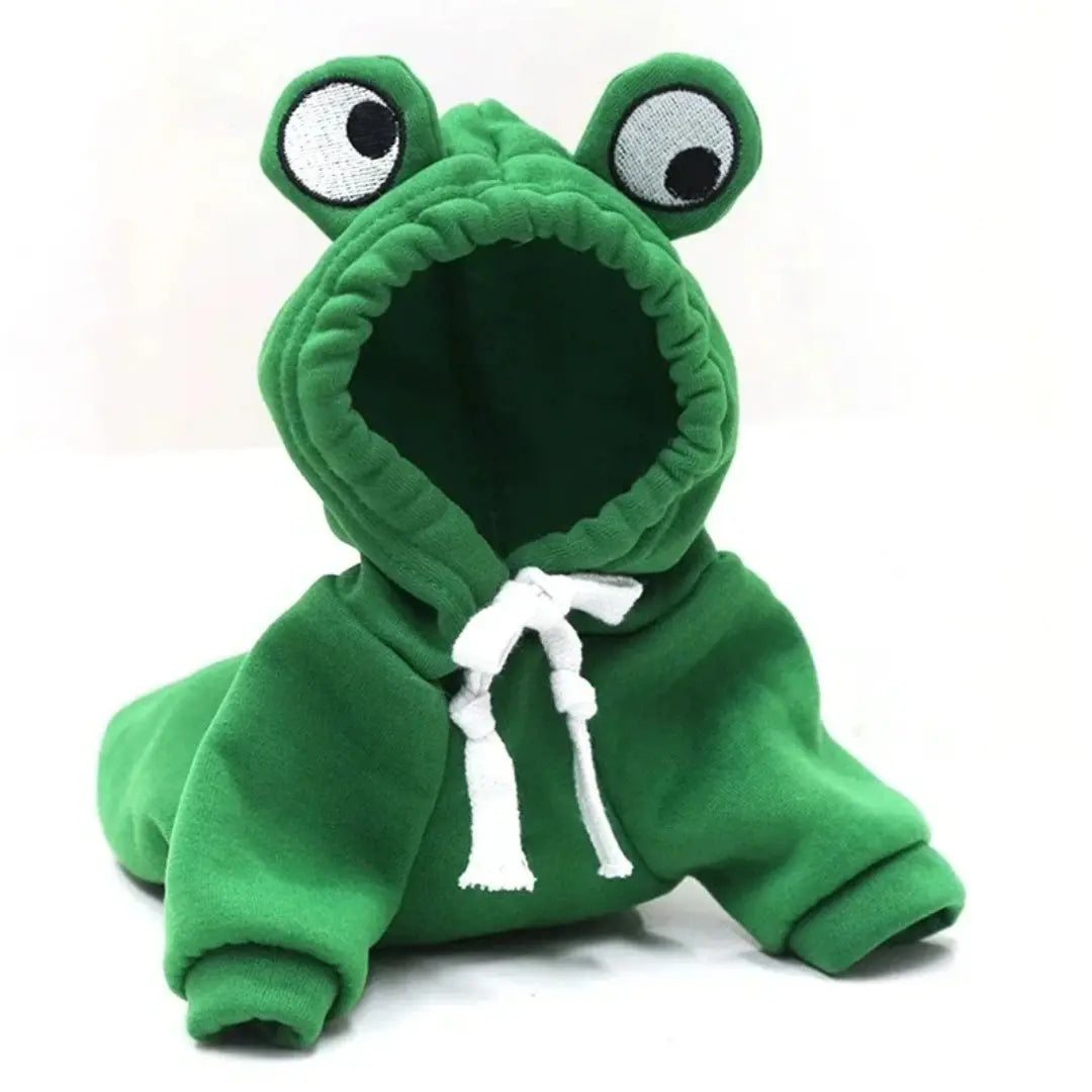 Cute Dog Clothes for Small Dogs, Warm Fleece Animal & Fruit Hoodie Costume