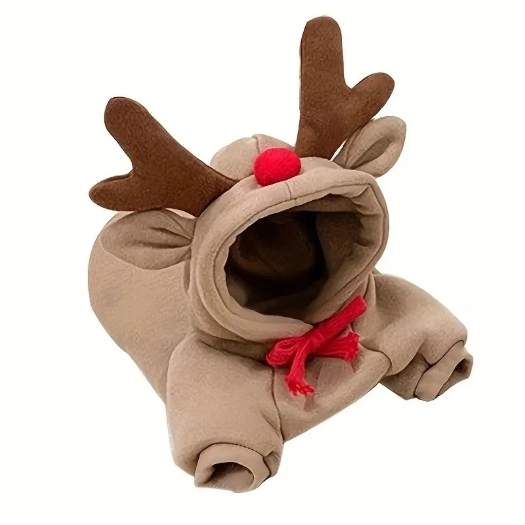 Cute Dog Clothes for Small Dogs, Warm Fleece Animal & Fruit Hoodie Costume