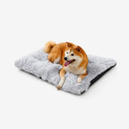 Dog Bed Mat for Small to Large Dogs, Plush Washable Sleeping Cushion