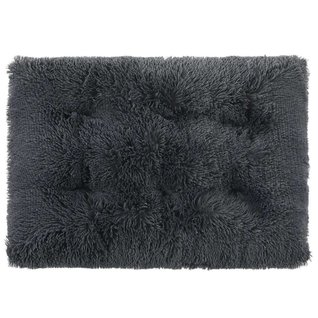 Dog Bed Mat for Small to Large Dogs, Plush Washable Sleeping Cushion