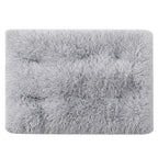 Dog Bed Mat for Small to Large Dogs, Plush Washable Sleeping Cushion