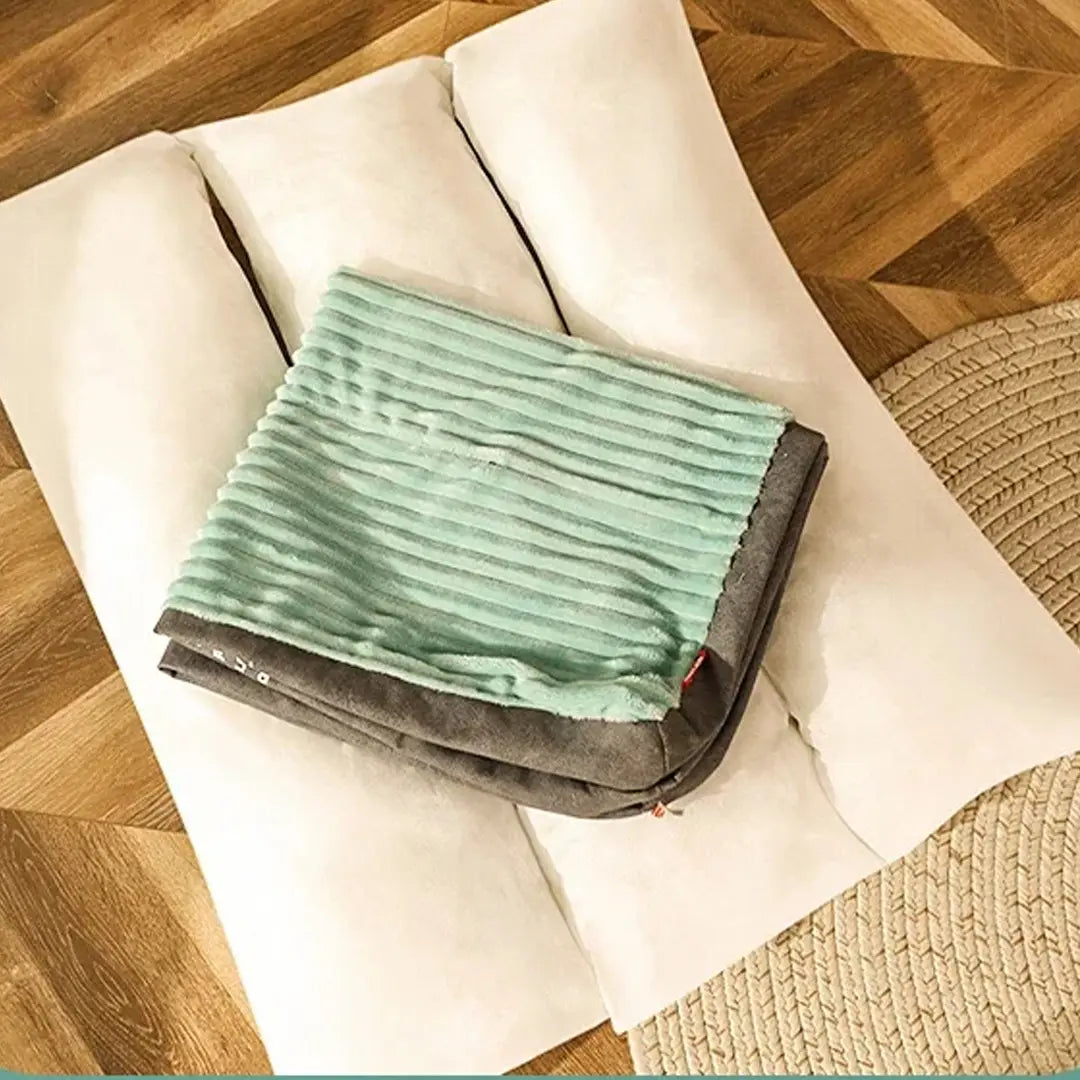 Dog Bed for Medium & Large Dogs, Thick Corduroy Washable Cushion