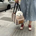 Dog Car Seat Console Booster & Carrier for Small Dogs & Cats