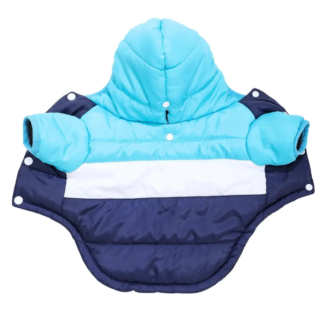 Dog Coat for Small & Medium Dogs & Cats, Hooded Winter Jacket