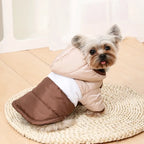 Dog Coat for Small & Medium Dogs & Cats, Hooded Winter Jacket