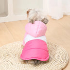 Dog Coat for Small & Medium Dogs & Cats, Hooded Winter Jacket