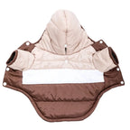 Dog Coat for Small & Medium Dogs & Cats, Hooded Winter Jacket