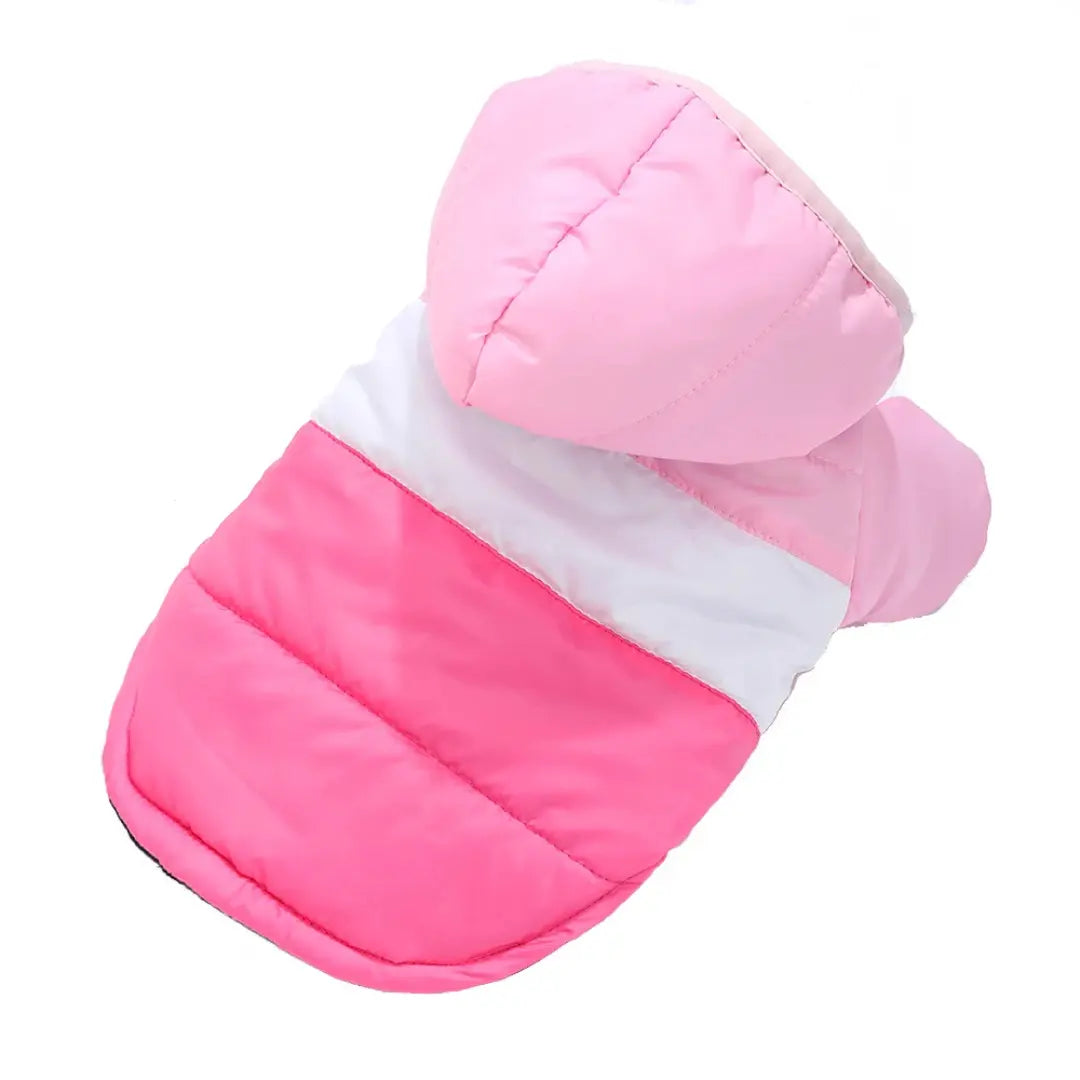 Dog Coat for Small & Medium Dogs & Cats, Hooded Winter Jacket