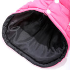 Dog Coat for Small & Medium Dogs & Cats, Hooded Winter Jacket