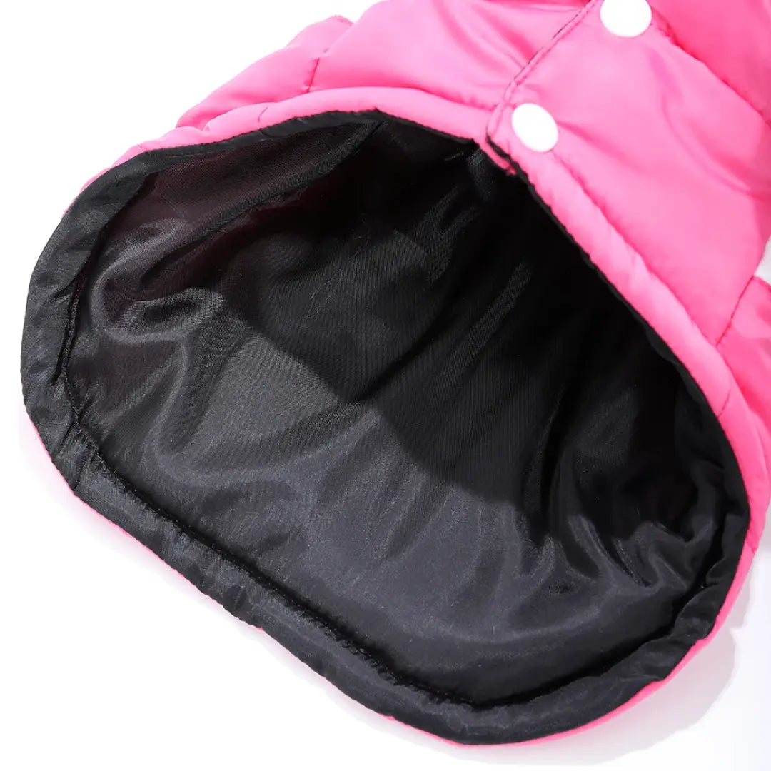 Dog Coat for Small & Medium Dogs & Cats, Hooded Winter Jacket