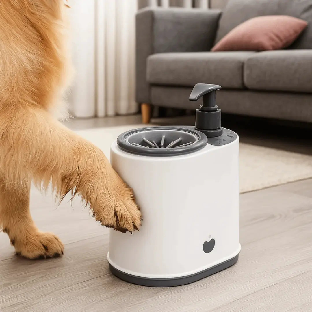 Dog Feet Cleaner for Dogs & Cats, Electric Silicone Paw Washer