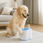Dog Feet Cleaner for Dogs & Cats, Electric Silicone Paw Washer