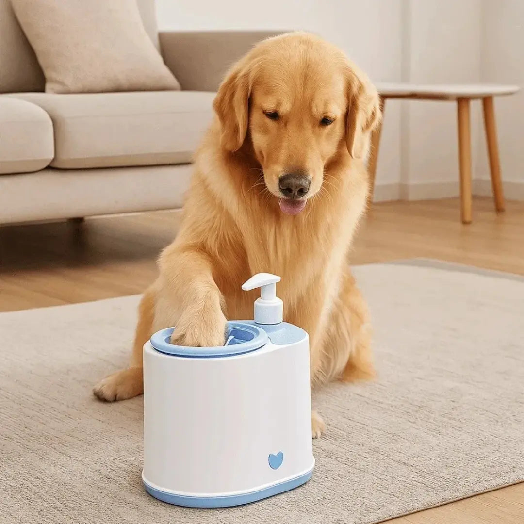 Dog Feet Cleaner for Dogs & Cats, Electric Silicone Paw Washer