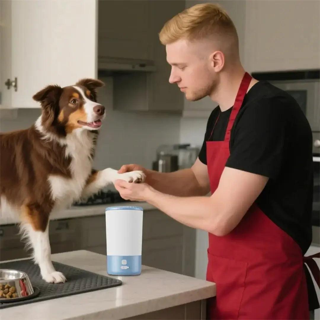Dog Feet Cleaner for Dogs & Cats, USB-C Automatic Paw Washer
