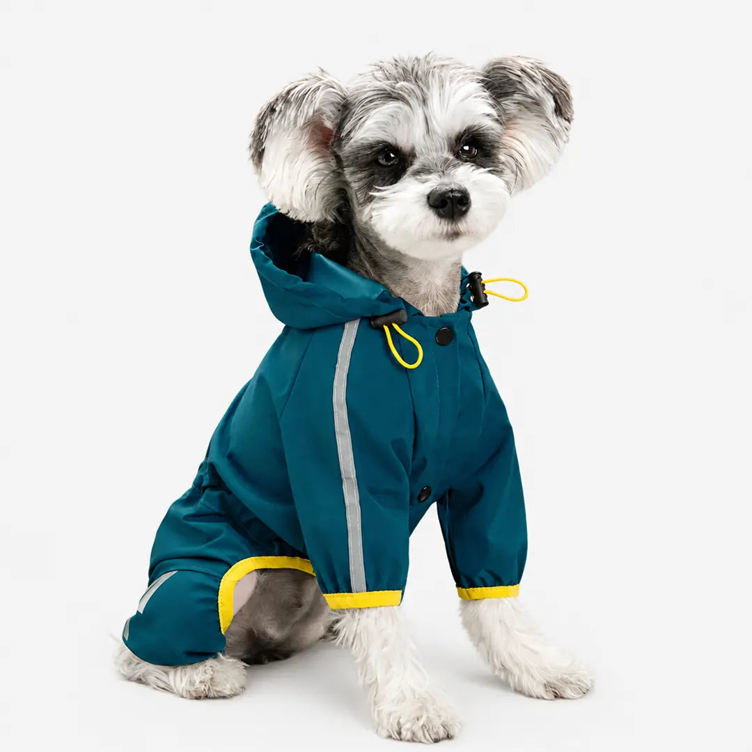 Dog Raincoat for Chihuahua & French Bulldog, Waterproof Overalls