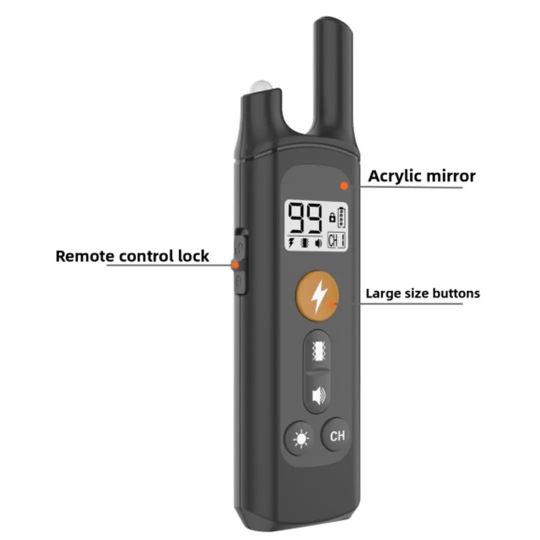 Dog Training Collar with Remote, Rechargeable & Waterproof for Dogs