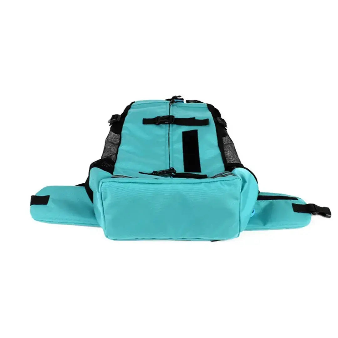 Dog Travel Backpack for Medium Dogs, Waterproof Carrier for Corgi & Shiba Inu