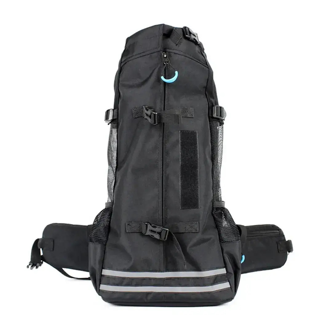 Dog Travel Backpack for Medium Dogs, Waterproof Carrier for Corgi & Shiba Inu