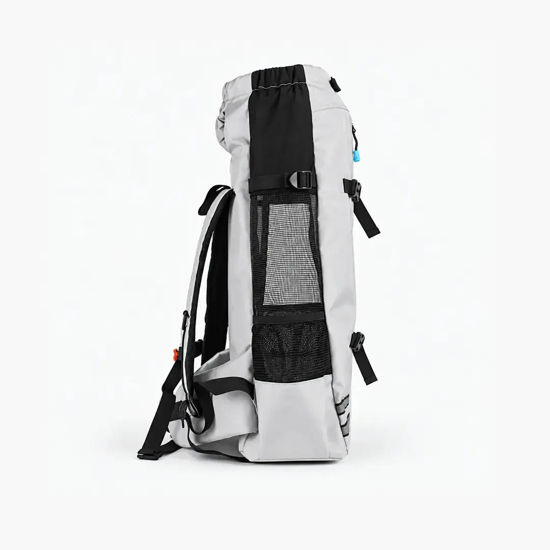 Dog Travel Backpack for Medium Dogs, Waterproof Carrier for Corgi & Shiba Inu