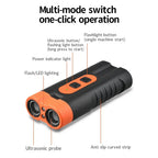 Dual-Head Ultrasonic Anti Barking Dog Device with LED Flashlight
