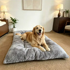 Extra Large Plush Dog Bed Sofa with Thick Padded Sides, 120 × 60 cm