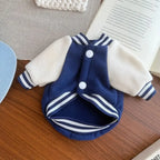 Fleece Dog Clothes for Small Dogs - Warm Puppy Sweatshirt Coat with D-Ring