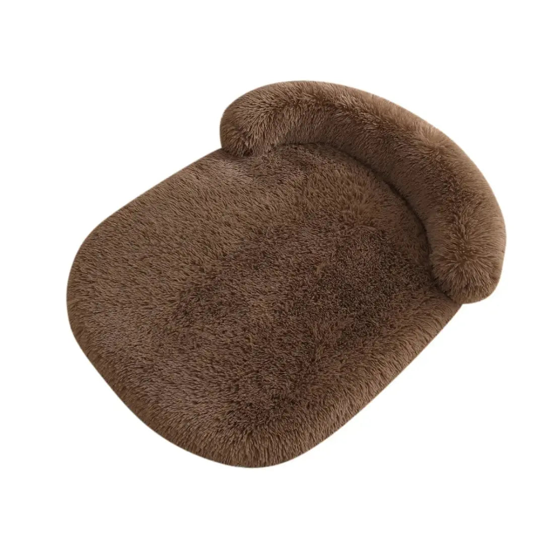 Fluffy Dog Bed Mat for Small to Large Dogs, Washable Plush Cushion