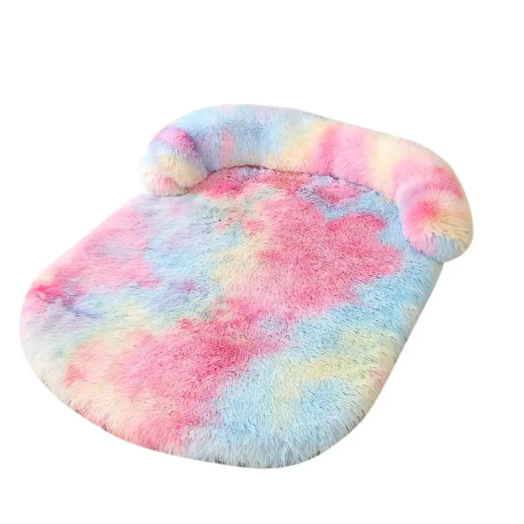 Fluffy Dog Bed Mat for Small to Large Dogs, Washable Plush Cushion