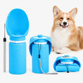 Foldable 550ml Portable Dog Water Bottle for Walks & Travel