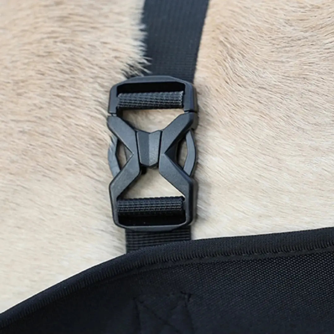 Full Body Support Dog Lift Harness with Padded Carry Handle, Black