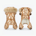Fur Collar Dog Coats for Winter - Warm Four-Leg Jumpsuit for French Bulldog & Dachshund