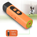 High-Power Ultrasonic Anti Barking Dog Device with 3 Modes & LED Flashlight