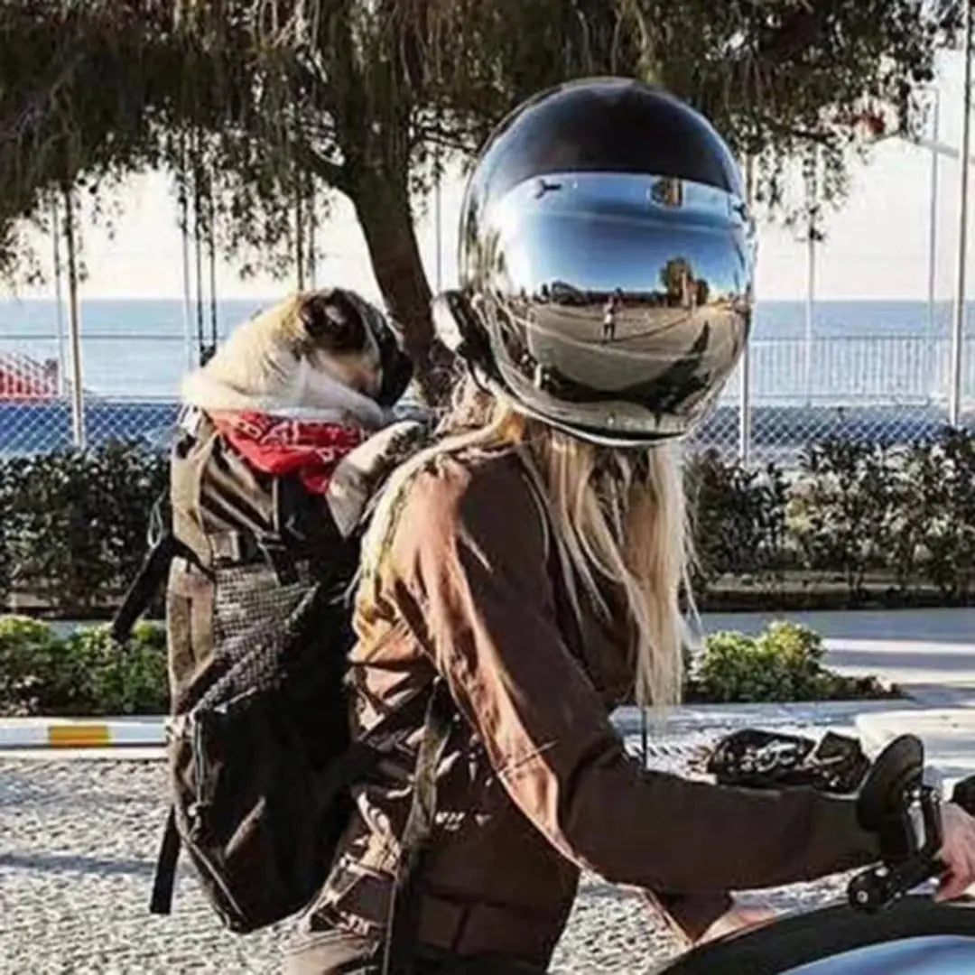Hiking Dog Carrier Backpack for Small to Large Dogs, Breathable Outdoor Travel Bag
