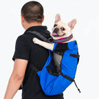 Hiking Dog Carrier Backpack for Small to Large Dogs, Breathable Outdoor Travel Bag