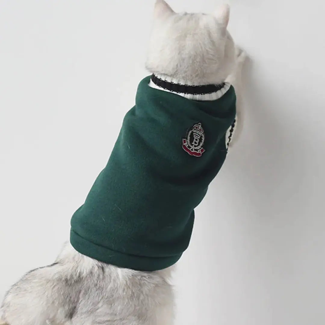 Knitted Dog Sweaters for Small Dogs & Cats, Warm Sleeveless Winter Vest