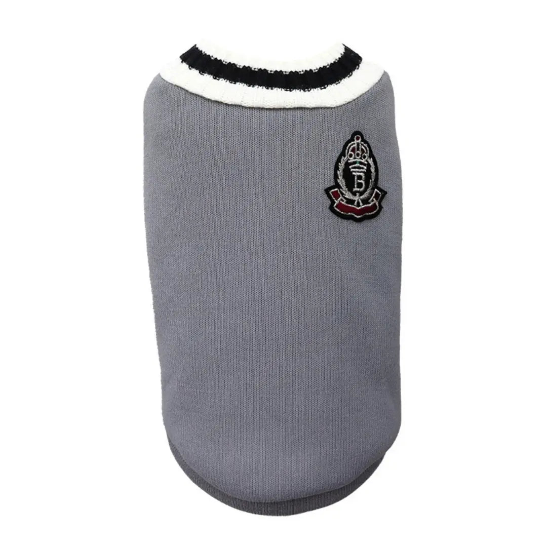 Knitted Dog Sweaters for Small Dogs & Cats, Warm Sleeveless Winter Vest