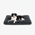 Long Plush Dog Bed Mat for Dogs & Cats, Soft Washable Sleeping Cushion