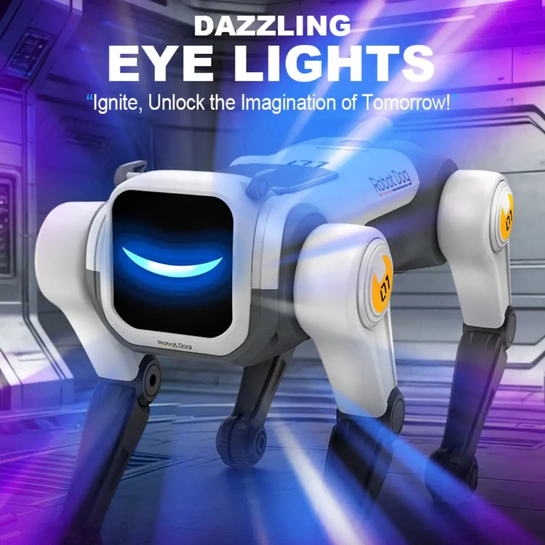 Magic Flip AI Robot Dog with Voice Control, Remote & Stunt Functions