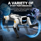 Magic Flip AI Robot Dog with Voice Control, Remote & Stunt Functions
