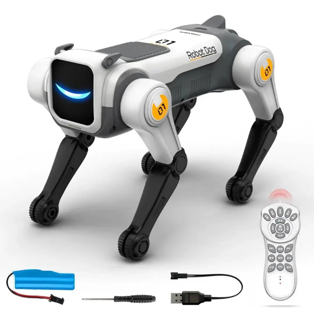 Magic Flip AI Robot Dog with Voice Control, Remote & Stunt Functions