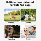 No-Rinse Pet Grooming Glove Wipes for Dogs & Cats - 20 Disposable Mitts