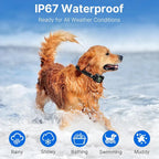 Outdoor Wireless GPS Dog Fence Collar with Adjustable Boundary & Waterproof Design